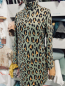 Preview: Bio-Jacquard 'Safari' grün/ocker - MAGICAL SHIMMER - Albstoffe & Hamburger Liebe