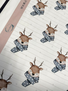 Bio-Summersweat „Cozy Winter“ - Eigenproduktion Stoffladen Leipzig