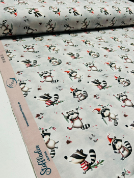 Bio-Summersweat „Ho Ho Ho“ - Eigenproduktion Stoffladen Leipzig