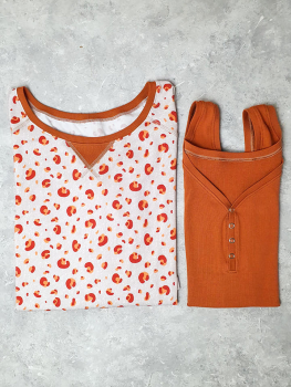 Preview: Bio-Jersey ‚Kritzelleoflecken‘ - Susalabim, Lillestoff