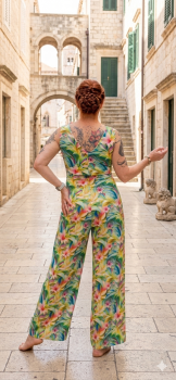 Preview: VORBESTELLUNG - Baumwoll-Jersey ‚flora flourish’ - Stoffhändler mit Herz
