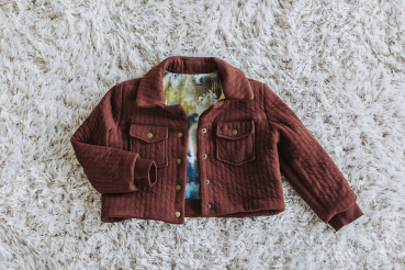 Preview: SYAS - Quilted Knit - Stepper Rum Raisin Brown - SEE YOU AT SIX -