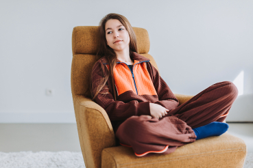 Preview: SYAS - Quilted Knit - Stepper Rum Raisin Brown - SEE YOU AT SIX -