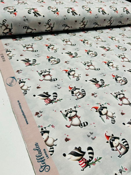 Bio-Summersweat „Ho Ho Ho“ - Eigenproduktion Stoffladen Leipzig